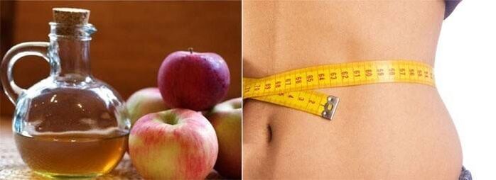 Jablečný ocet vám může pomoci zhubnout doma