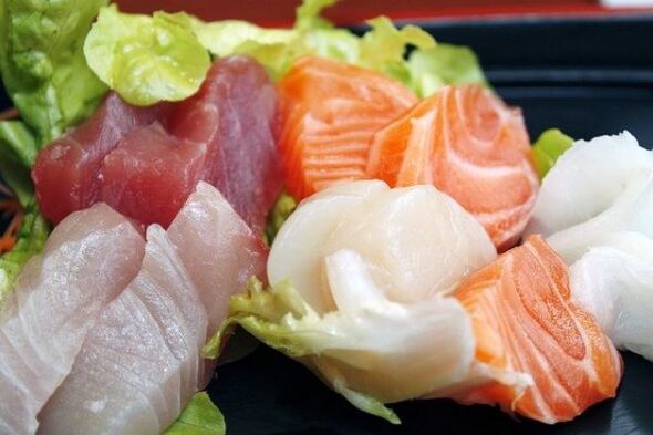 maso a ryby pro japonskou stravu